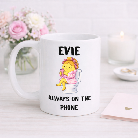 Always On The Phone - Add Any Name